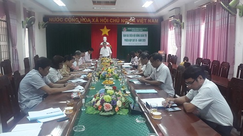 Ngân hàng Chính sách xã hội huyện Minh Long sơ kết 9 tháng đầu năm 2020.