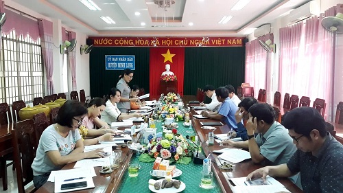 Thường trực HĐND huyện tổ chức phiên họp thường kỳ tháng 10 năm 2020.