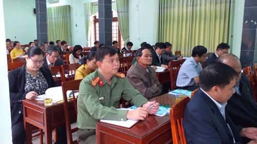 Huyện Minh Long tổ chức Hội nghị triển khai các văn bản của Chính phủ về công tác dân số trong tình hình mới