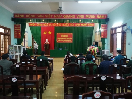 Uỷ ban Nhân dân xã Thanh An Hội nghị triển khai nhiệm vụ QP,QSĐP năm 2021