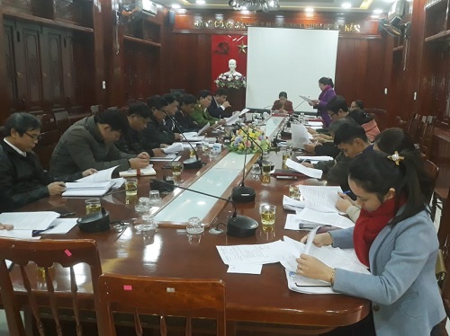 Huyện ủy Minh Long tổng kết công tác Nội chính năm 2020