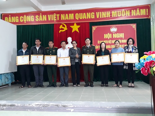 Ủy ban MTTQ Việt Nam huyện Minh Long: Tổ chức Hội nghị tổng kết công tác Mặt trận năm 2020