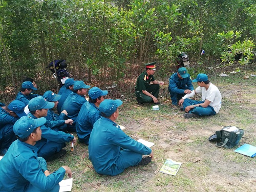 Ban CHQS huyện Minh Long khai mạc huấn luyện Dân quân Tự vệ binh chủng năm thứ hai trở đi - năm 2021