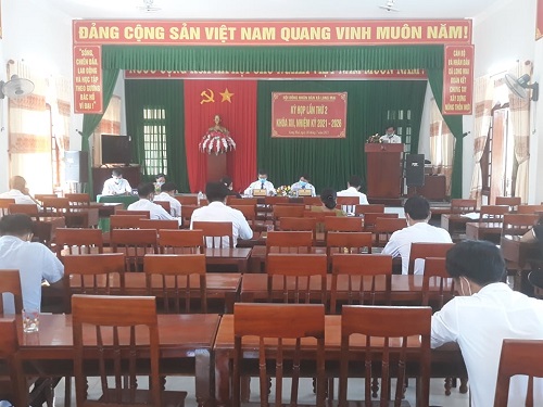 HĐND xã Long Mai tổ chức Kỳ họp lần thứ 2, nhiệm kỳ 2021-2026