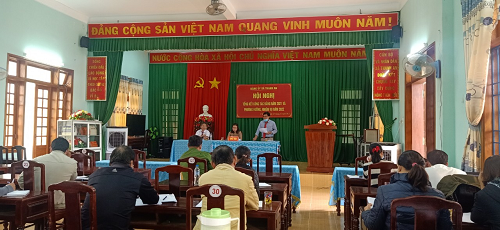 Đảng ủy xã Thanh An tổng kết công tác Đảng năm 2021 và triển khai nhiệm vụ năm 2022