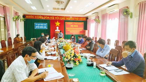 Tổng kết Đề án “Giảm thiểu tình trạng tảo hôn và hôn nhân cận huyết thống trong vùng dân tộc thiểu số” giai đoạn 2016 – 2020 và đánh giá kết quả thực hiện đề án năm 2021 trên địa bàn huyện Minh Long
