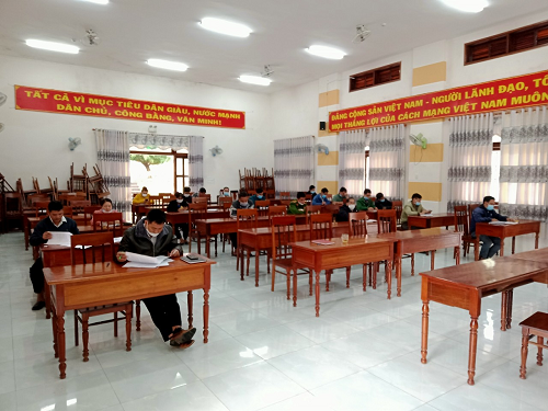 Hội nghị trực tuyến triển khai, quán triệt các văn bản của Trung ương và của Tỉnh ủy của Đảng ủy xã Long Môn