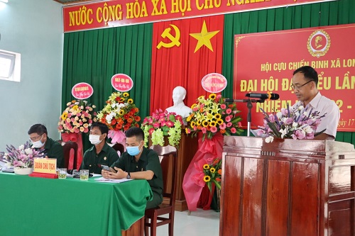 Đại Hội đại biểu hội Cựu chiến binh xã Long Hiệp lần thứ VII nhiệm kỳ 2022-2027