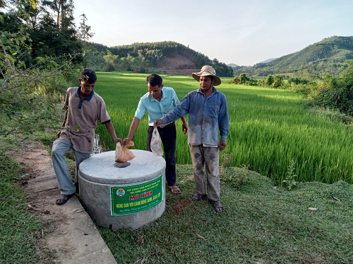Xã Long Hiệp tổ chức phát động xây dựng mô hình cánh đồng “Xanh, sạch, đẹp” tại thôn Hà Xuyên