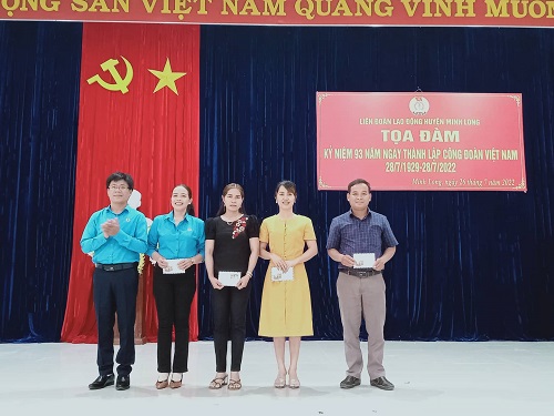 Minh Long tọa đàm kỷ niệm 93 năm ngày thành lập Công đoàn Việt Nam