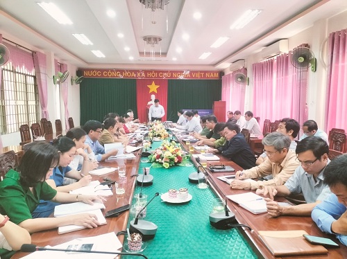 Minh Long: họp trực báo tháng 10, triển khai nhiệm vụ tháng 11/2022.