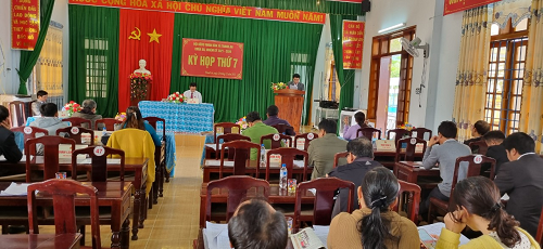 HĐND xã Thanh An, nhiệm kỳ 2021-2026 tổ chức kỳ họp thứ 7, kỳ họp thường lệ cuối năm 2022
