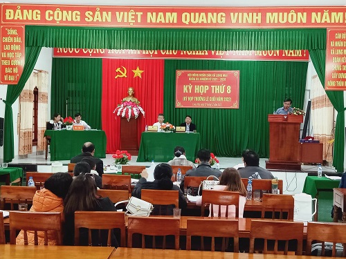 HĐND xã Long Mai tổ chức kỳ họp thứ 8, kỳ họp thường lệ cuối năm 2022