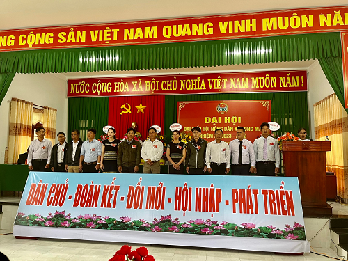 Đại hội đại biểu Hội Nông dân xã Long Mai, nhiệm kỳ 2023-2028