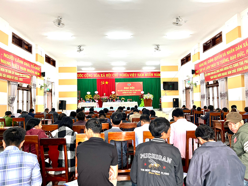 Đại hội đại biểu Hội Nông dân xã Long Môn, nhiệm kỳ 2023-2028