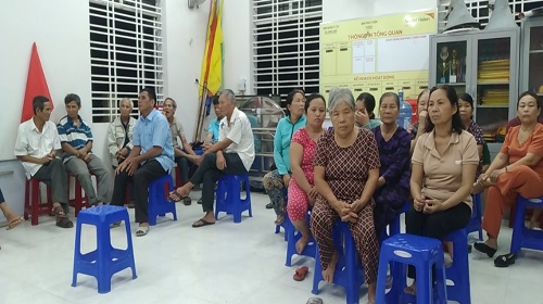 Ủy ban Mặt trận Tổ quốc Việt Nam huyện Minh Long tổ chức triển khai Kế hoạch lấy ý kiến sự hài lòng của người dân về kết quả xây dựng nông thôn mới tại xã Long Hiệp.