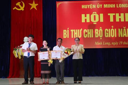 Minh Long tổ chức thành công Hội thi Bí thư chi bộ giỏi năm 2023