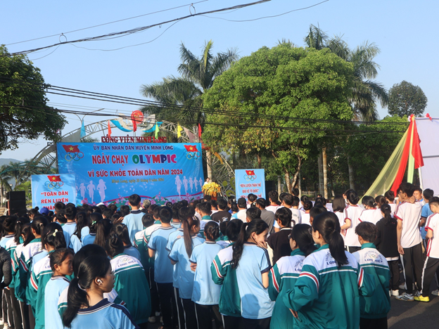 Minh Long: Tổ chức Ngày chạy Olympic vì sức khỏe toàn dân năm 2024