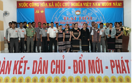 Minh Long tổ chức thành công Đại hội Mặt trận Tổ quốc Việt Nam cấp xã, nhiệm kỳ 2024 - 2029