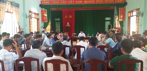 Xã Thanh An triển khai giải quyết chế độ, chính sách cho cán bộ dôi dư do sáp nhập thôn theo Quyết định số 05/2020/QĐ-UBND ngày 07/02/2020 của UBND tỉnh Quảng Ngãi.