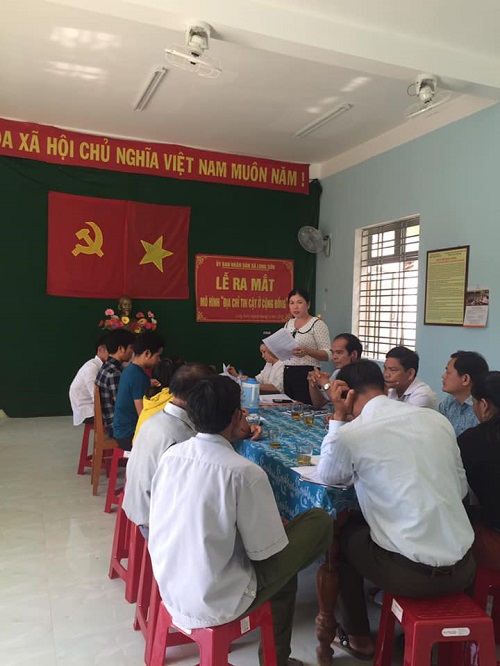 Hội LHPN xã Long Sơn ra mắt mô hình “Địa chỉ tin cậy tại cộng đồng”