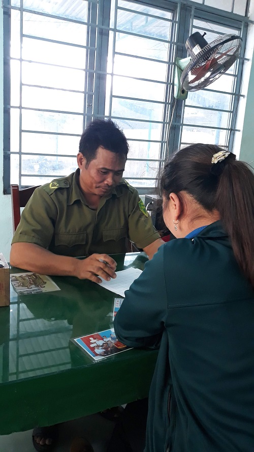 Cựu chiến binh Thanh An thực hiện tốt nghị quyết liên tịch với Công An xã