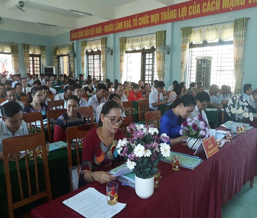 Đảng bộ xã Long Sơn tổ chức Đại hội đại biểu lần thứ XIII, nhiệm kỳ 2020-2025