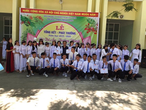 Trường THPT Minh Long tổng kết năm học 2019-2020