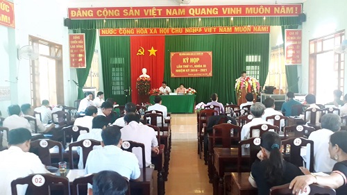 Hội đồng nhân dân xã Thanh An tổ chức kỳ họp thứ 11 khóa XI.