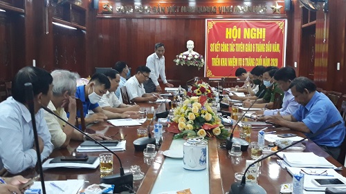 Ban Tuyên giáo Huyện ủy Minh Long sơ kết 6 tháng đầu năm 2020