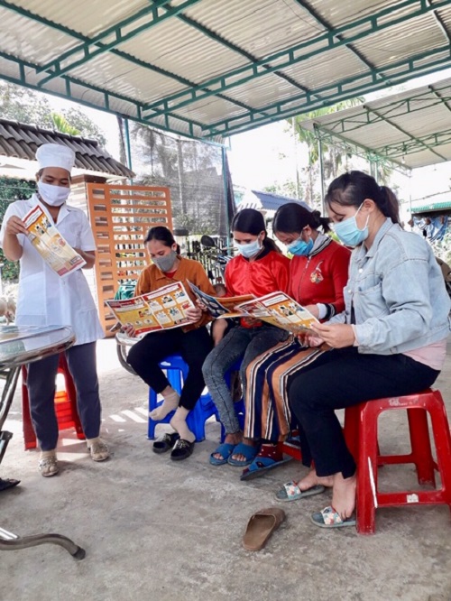 Trạm Y tế xã Long Sơn tích cực trong phòng, chống dịch bệnh Covid-19