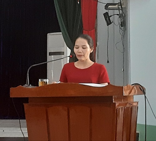 Minh Long: Hội nghị triển khai văn bản pháp luật mới ban hành
