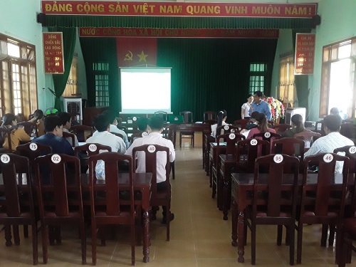 xã Thanh An triển khai tập huấn một số chính sách về công tác vay vốn của Ngân hàng chính sách xã hội huyện Minh Long