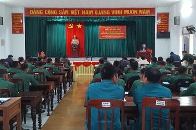 UBND huyện Minh Long gặp mặt và đối thoại với thanh niên hoàn thành nghĩa vụ quân sự trở về địa phương