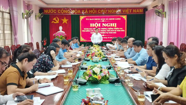 Hội nghị tổng kết công tác phòng chống thiên tai năm 2025; triển khai kế hoạch phòng chống thiên tai năm 2026.