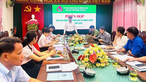 XÃ MINH LONG: HỌP BAN ĐẠI DIỆN HĐQT NGÂN HÀNG CHÍNH SÁCH XÃ HỘI ĐÁNH GIÁ KẾT QUẢ HOẠT ĐỘNG QUÝ III/2026