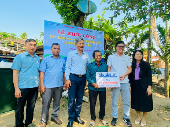 Khởi công xây dựng xóa nhà tạm, nhà dột nát tại xã Long Hiệp, huyện Minh Long
